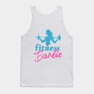 Fitness Barbie  Graphic T-shirt 01 Tank Top